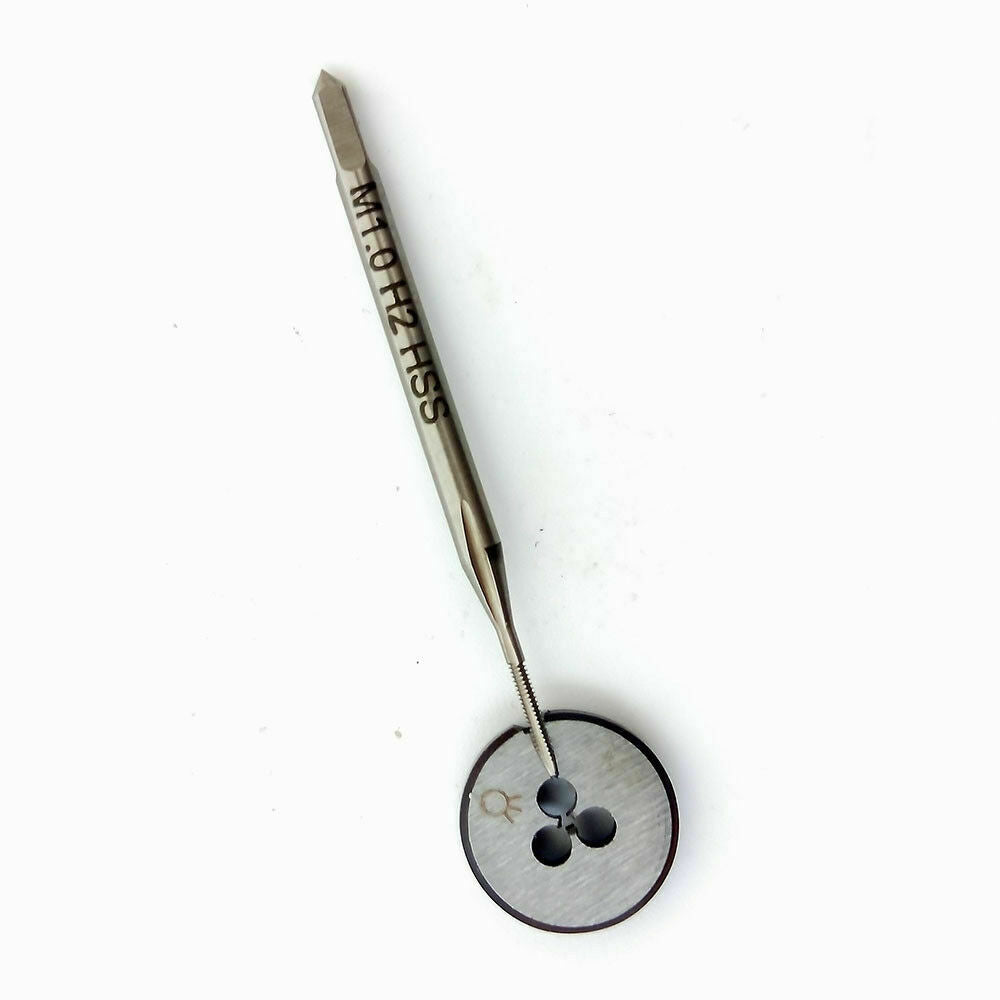 M1 Tap + Die Machine Thread Tap And Round Thread Die Right Hand HSS Taper