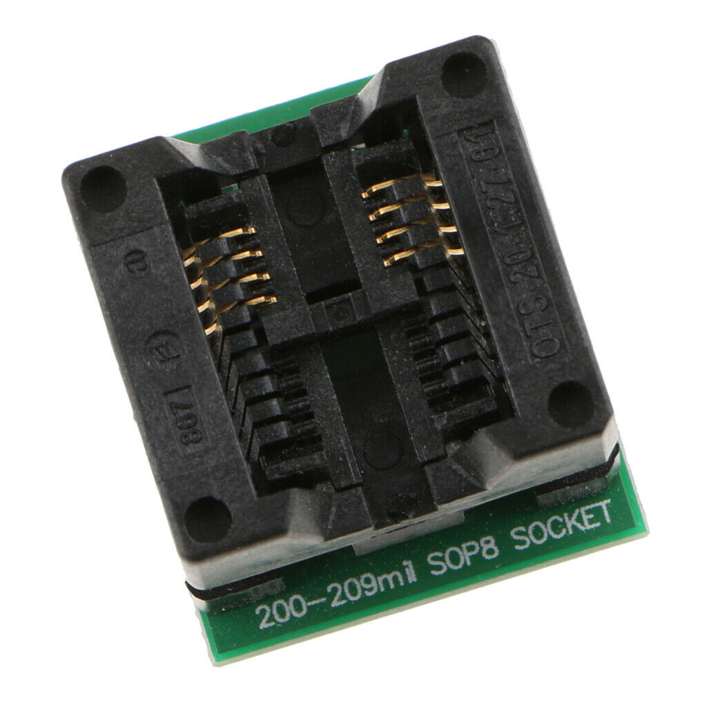 blesiya SOIC8 SOP8 to DIP8 Programmer Adapter Socket Converter Module 208MIL