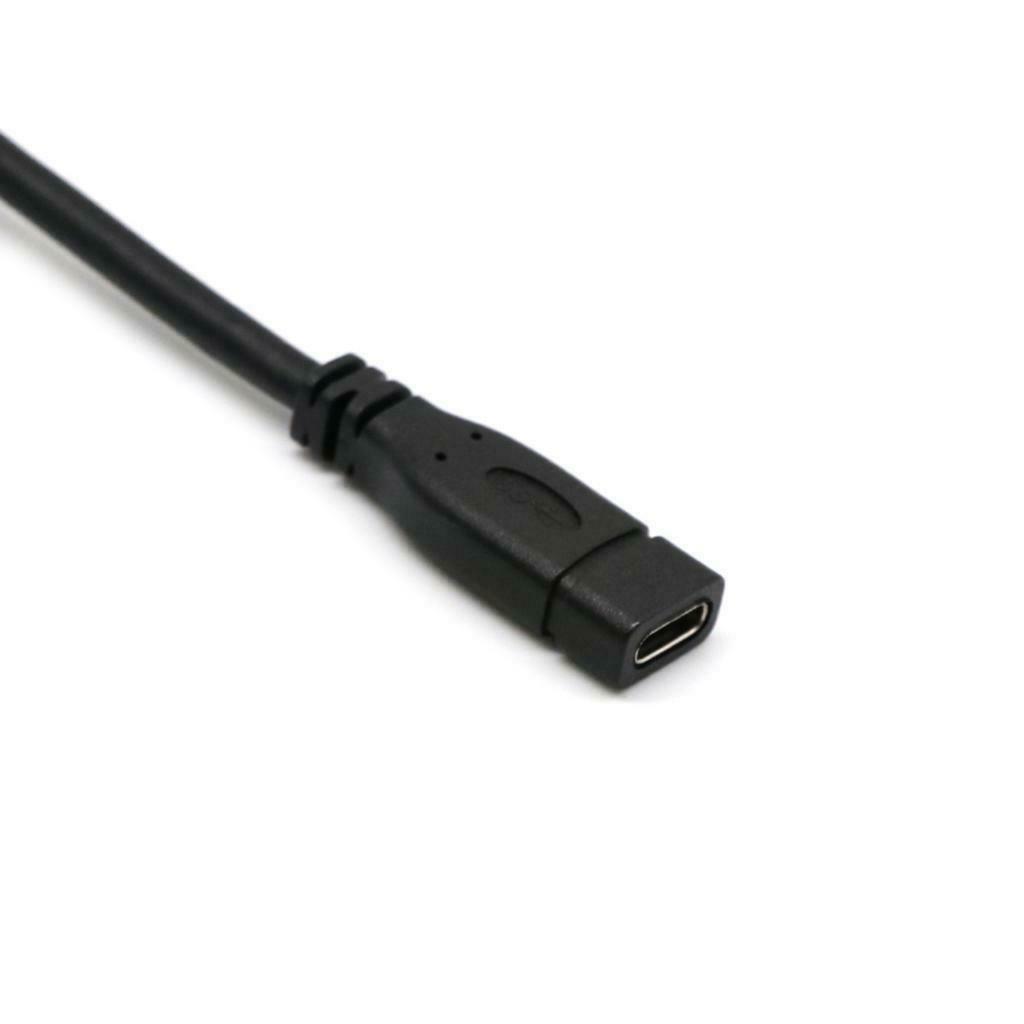Type C USB 3.1 Male to USB C Female Extension Data Cable for PC Phones 0.5m