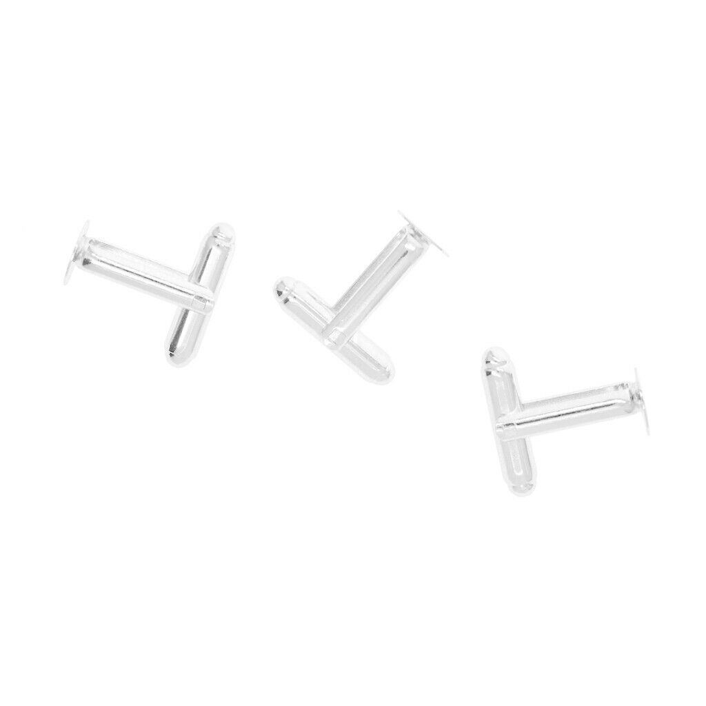 10 Pairs of Cufflink Findings Cufflink Blank Backs