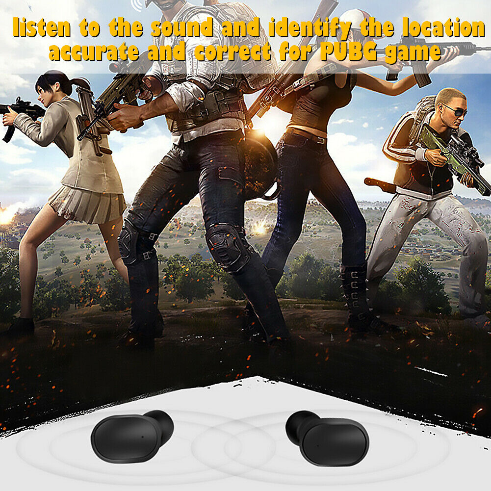 A6S Bluetooth-compatible Wireless Earphones IPX5 Stereo Noise Reduction TWS @