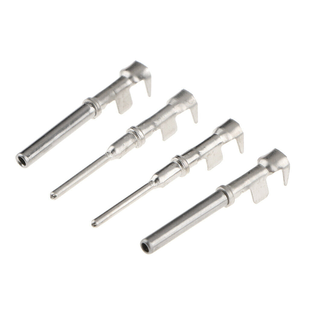 1 Set 20A Waterproof 2Pins Sealed Electrical Wire Connector Plug Terminals