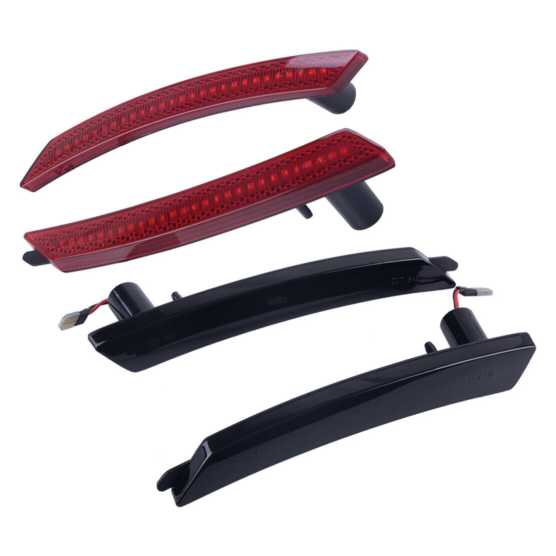2x Rear LED Side Marker Light Fit for MINI Cooper R55 R56 R57 R59 R60 R61 Atn