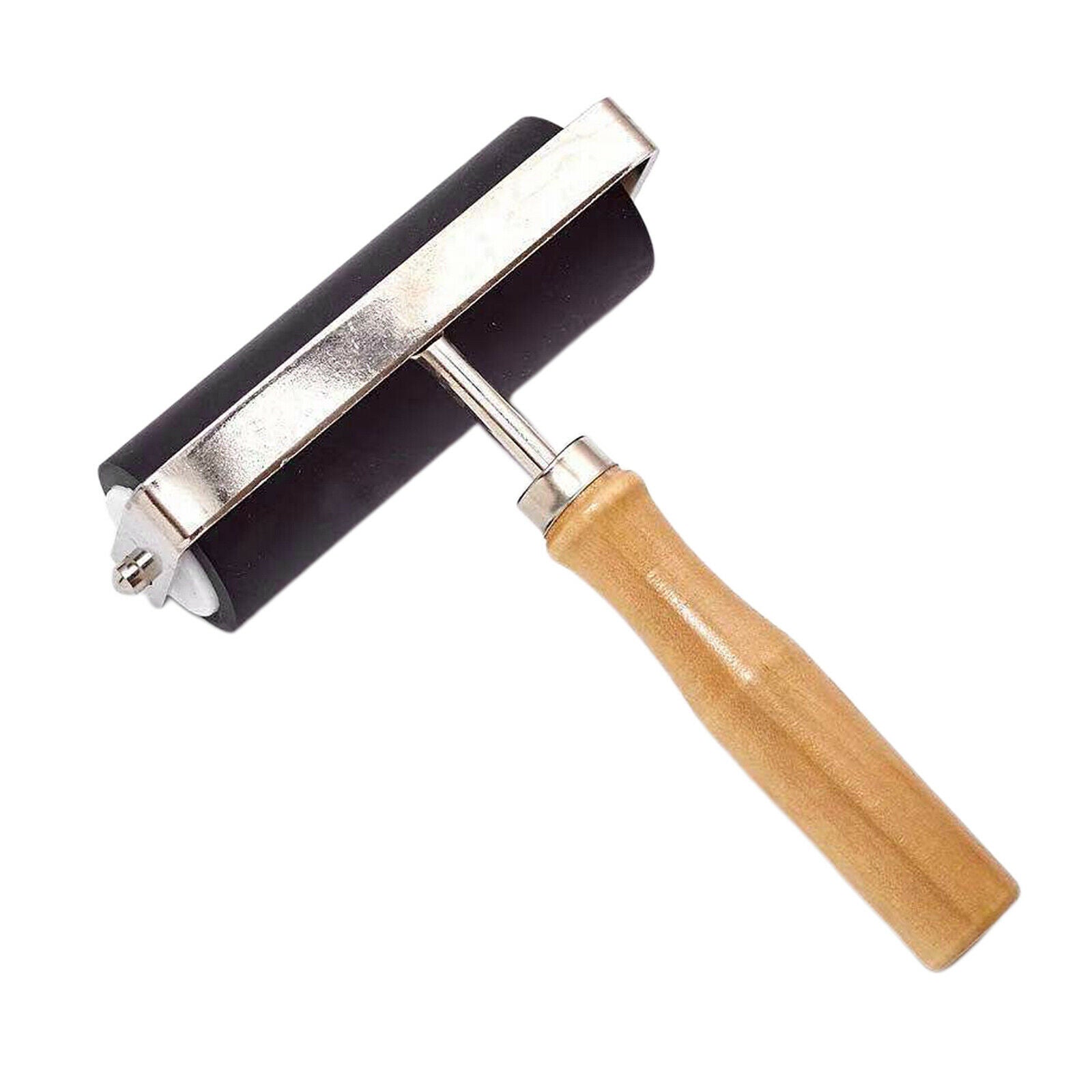 Deluxe Rubber Roller Anti Skid Brayer for Print Stamping Gluing Arts Crafts