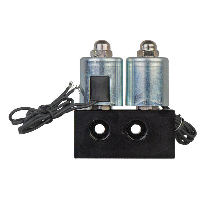 12v Solenoid Valve Air ride Suspension manifold pneumatic shock absorber double