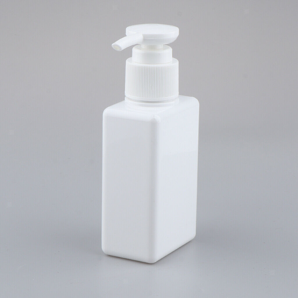 2Pcs PETG Lotions Shampoo Body Wash Soap Cosmetics Plastic Pump Bottle 100ml