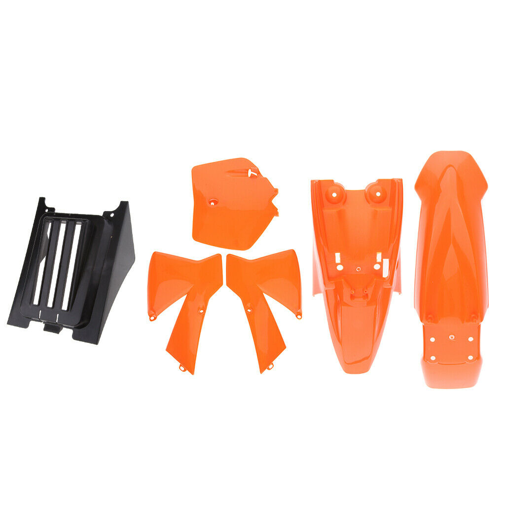 ORANGE plastic mudguard for 50CC SX SR JR Senior Adventure Junior