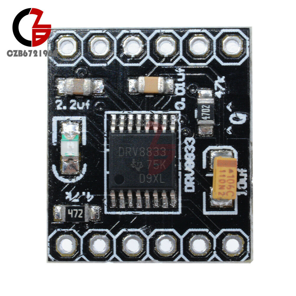 2PCS DRV8833 2 Channel DC Motor Driver Module Board 1.5A 3V-10V for Arduino