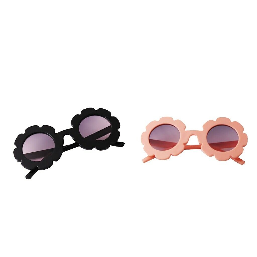 2 PCS Plastic Polarized Sunglasses Flexible Kids Glasses for Boys Girls