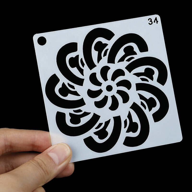 36Pcs Mandala Painting Templates Perfect For DIY Rock Painting Art CanvasBDAU