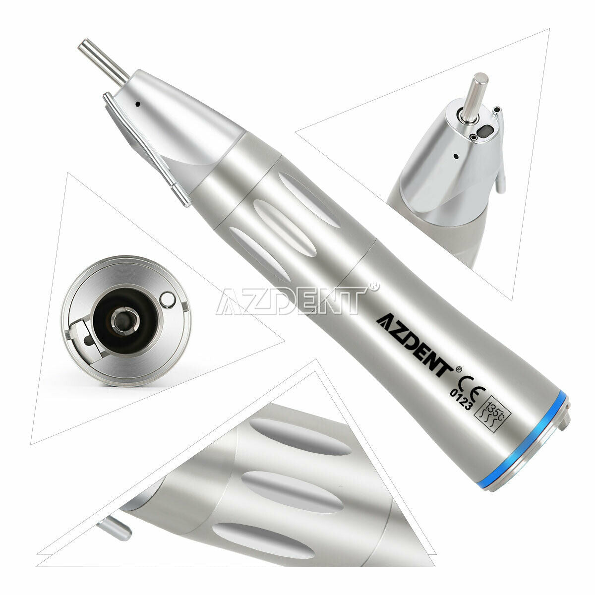 Dental 1:1 Optic Fiber Low Speed External Straight Surgical Handpiece 20,000rpm