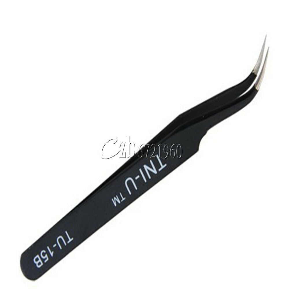TU-15B Anti-static Tweezer Non-magnetic Elbow Tweezers