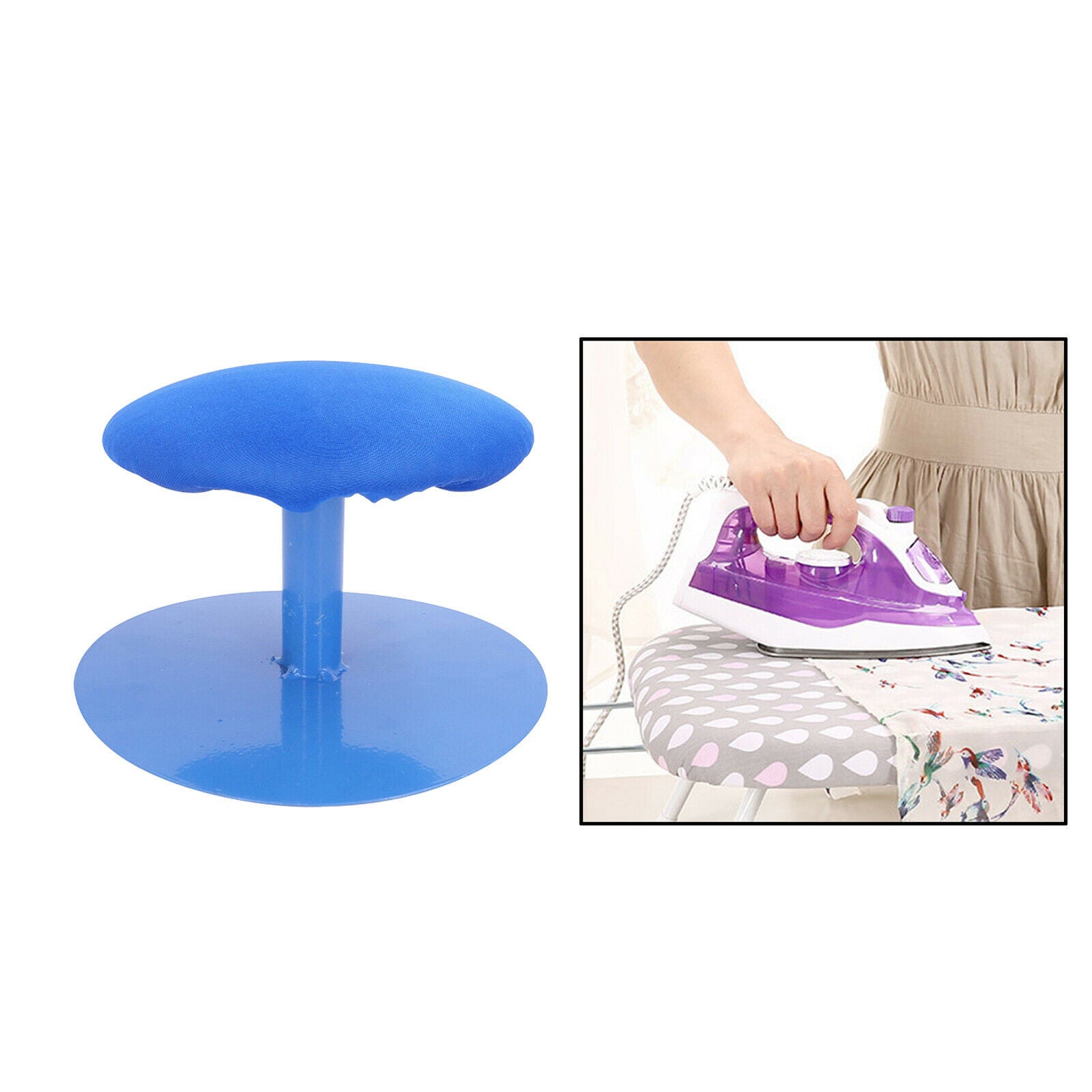Mini Ironing Board Heat Resistant Premium Tabletop Cuffs Collars Handling Table