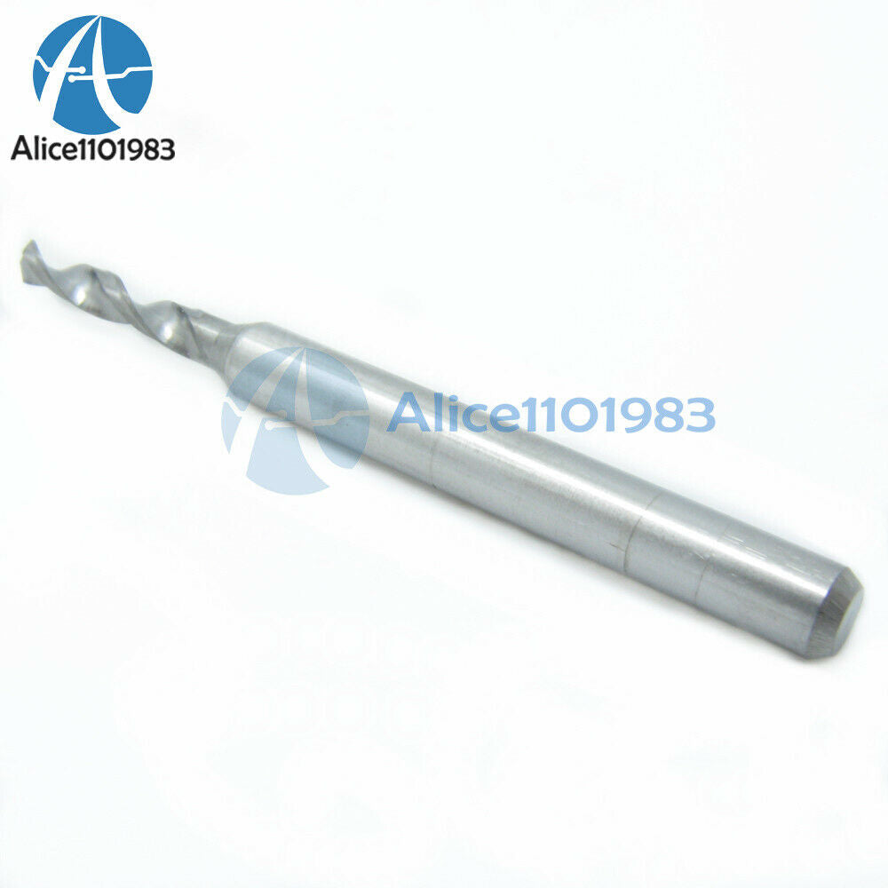 10PCS 0.8mm Micro Mini Carbide steel Engraving Drill Bit PCB press CNC Dremel