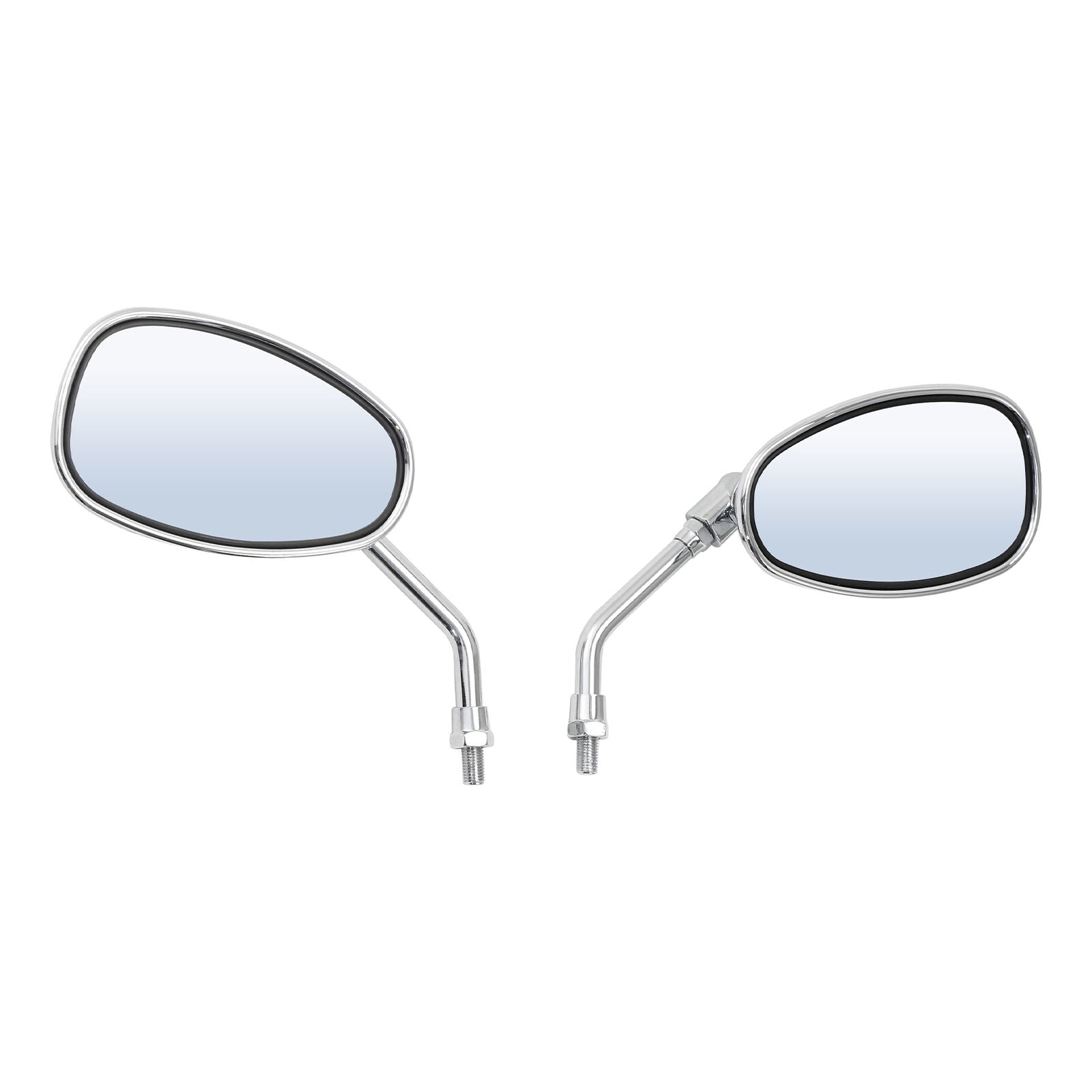Universal 10mm Rear View Side Mirror Fit For Yamaha FZ6N XVS400 XVS1100