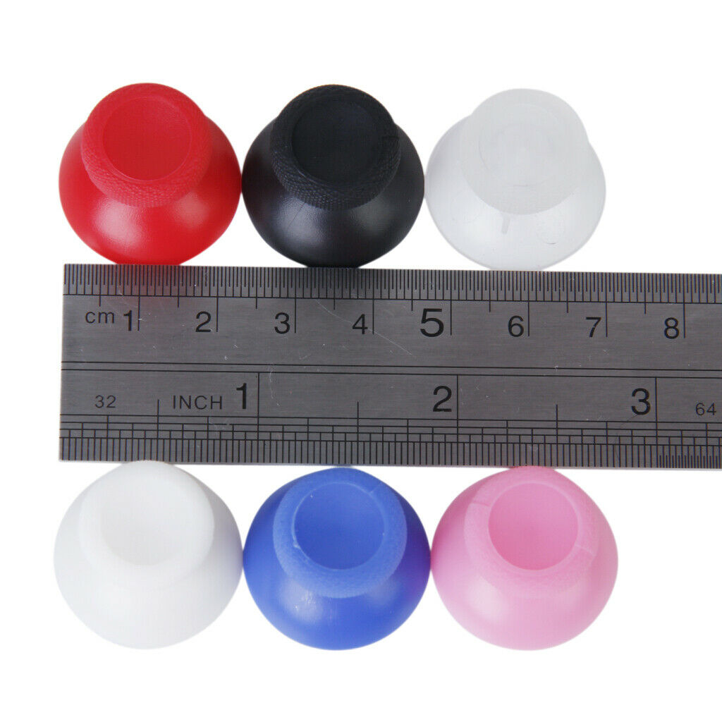 1 Pair Thumbstick Thumb Stick Joystick for Xbox One Controller Black