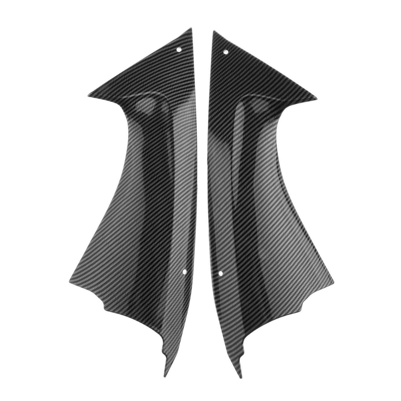 Gas Tank Side Trim Covers Fairing Bodywork Yamaha YZF-R6 R6 2008-2014 Black