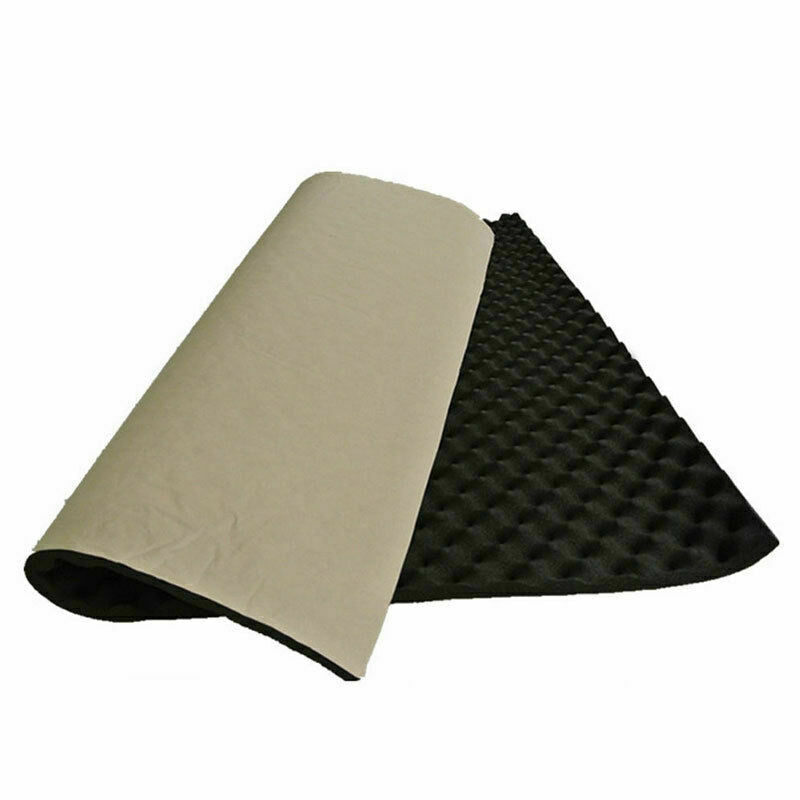 50x100cm Car Deadening Proofing Hood Sound Shield Insulation 20mm Acoustic Foam