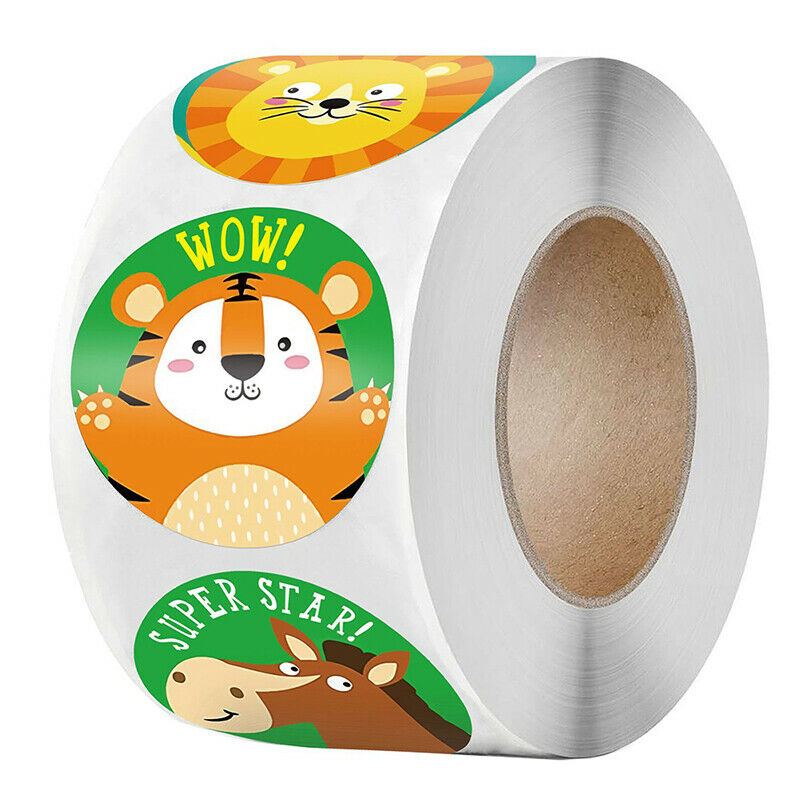 500pcs/set Motivational Stickers with Cute Animals for Studen.l8
