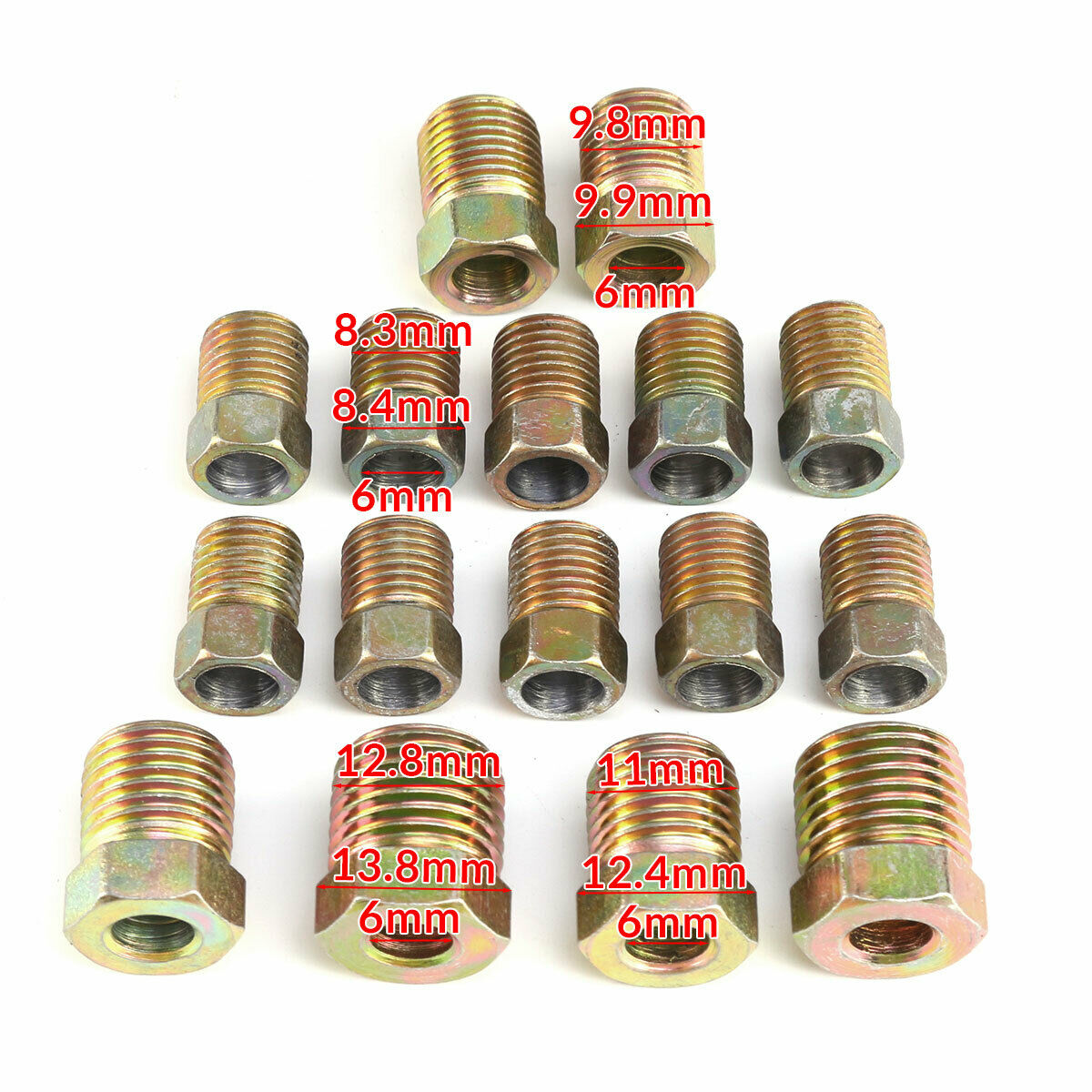 Copper Steel Nickel Kunifer Brake Line Pipe 25ft Roll 3/16" Metric 20pc