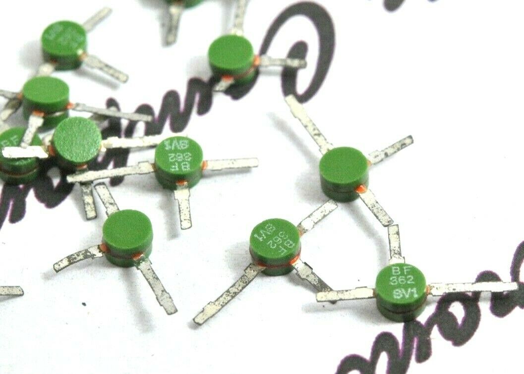 2pcs - BF362 NPN UHF 0.8GHz Transistor - NOS