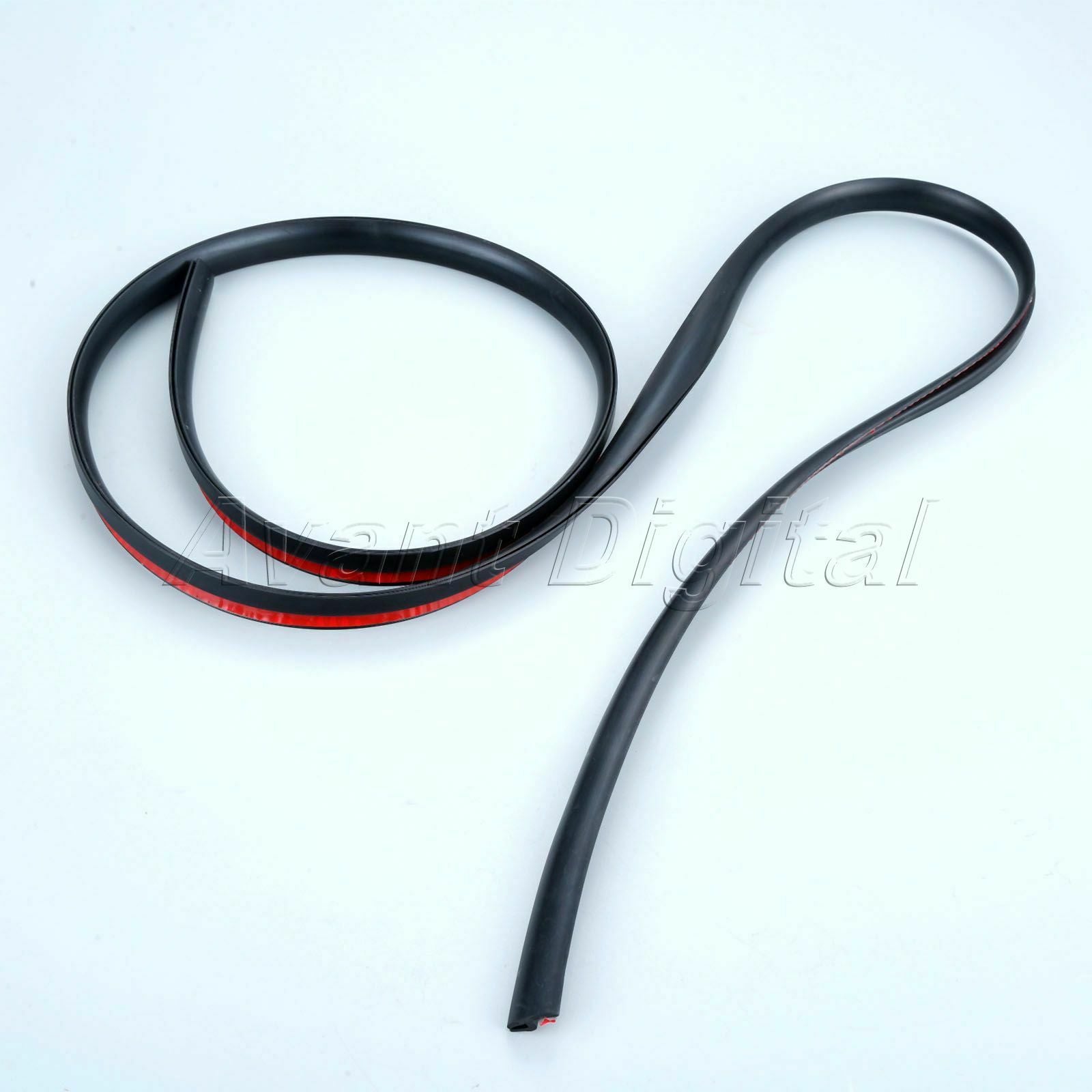 Universal Rubber Front Windshield Panel Sealed Strips Car Ageing Seal Trim 1.8M