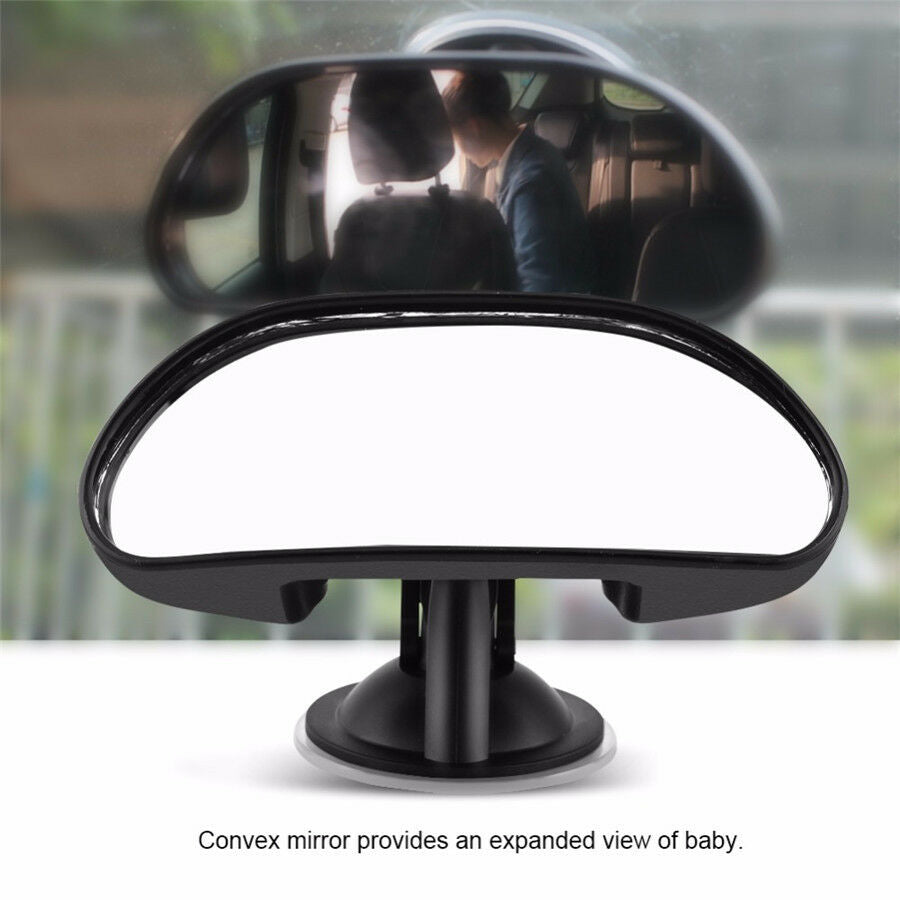 Compact 360 Â° Rotatable Car Back Seat Baby View Mirror Suction Cup Shatterproof
