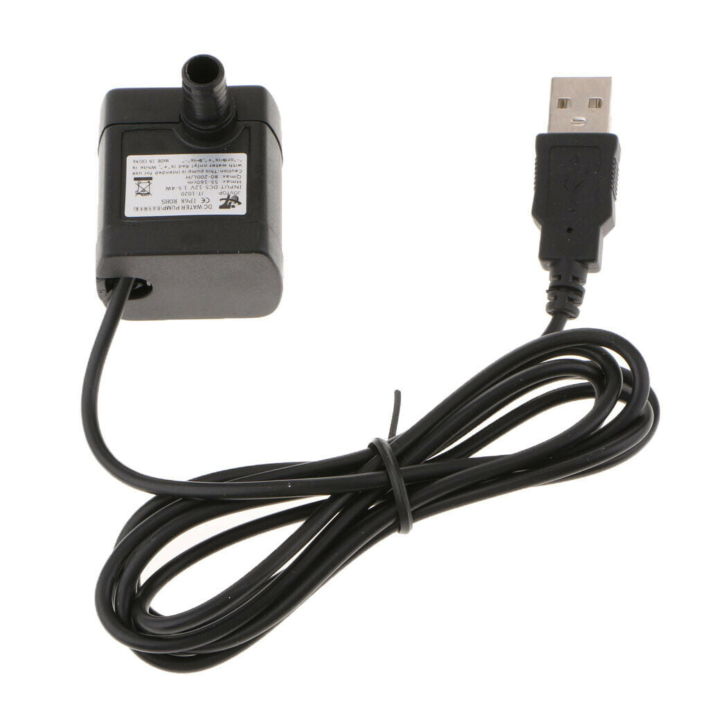 5V DC Submersible Pump Mini   Tank Water Heat Exchanger Fountain Pump
