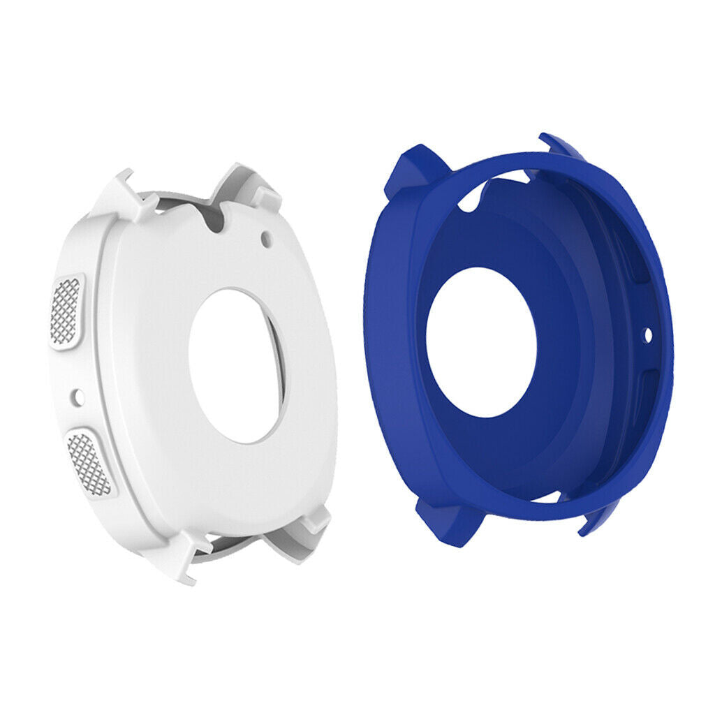 2 Pieces Soft Silicone Smart Watch Protective Case For Gear Sport R600