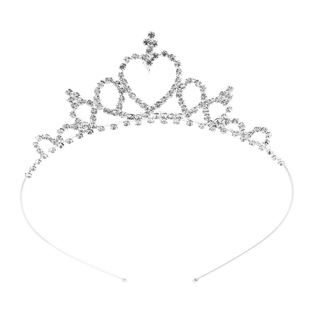 Girl Fairy Wedding Crown Headband Tiara Crystal Hairband Hair Hoop Tiara