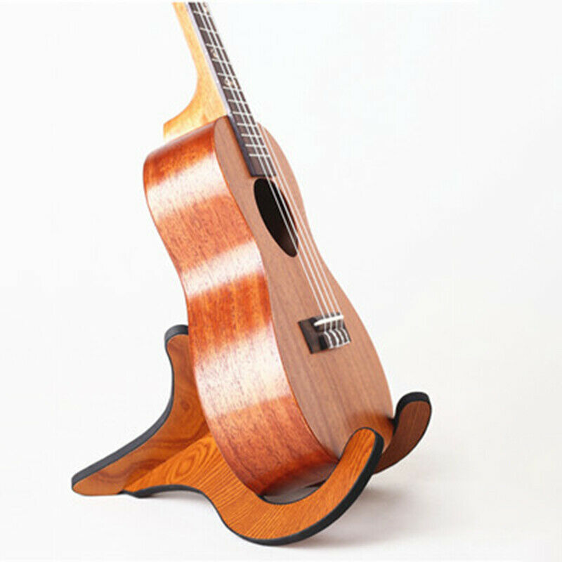 Wooden/Wood Stand/Holder For Ukulele/Uke/violin Folding Vertical Bracket HN US