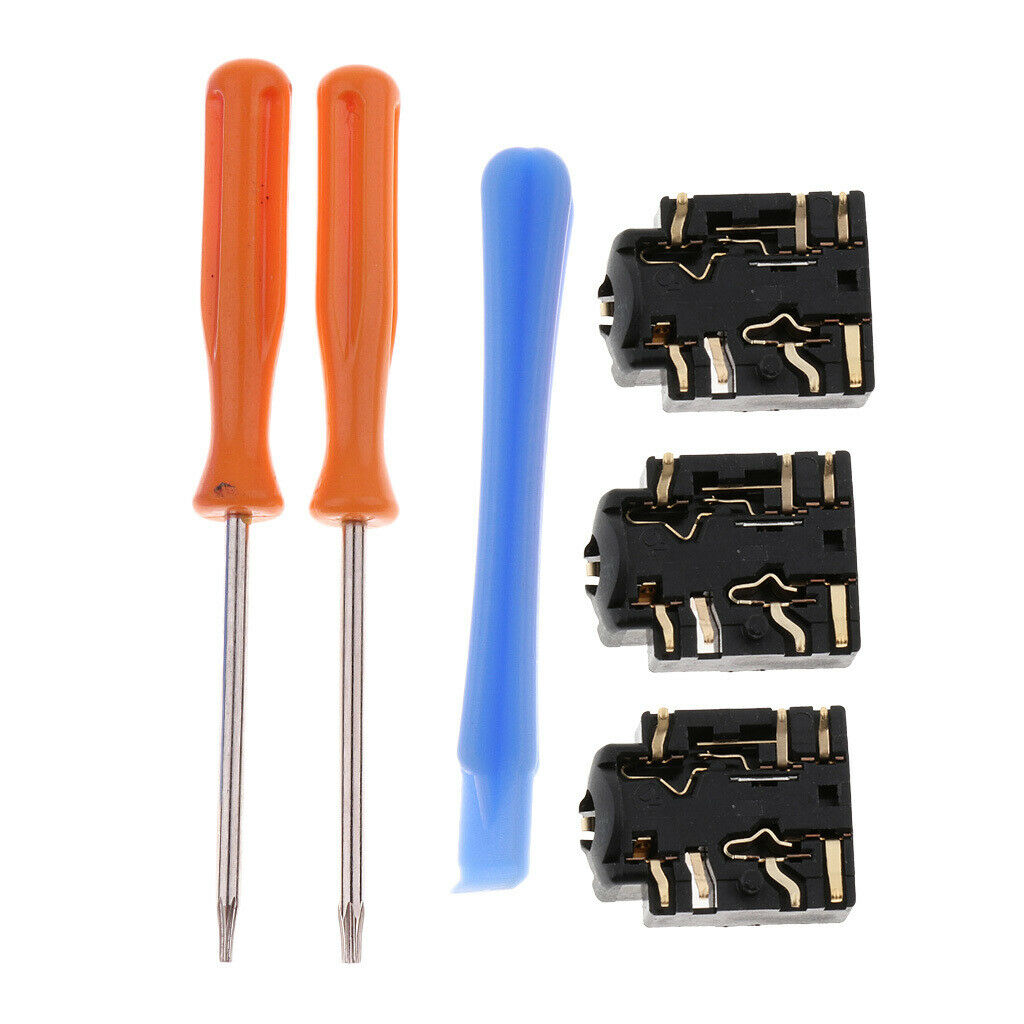 3Pcs 3.5mm Headphone Audio   for Microsoft Xbox One S Controller + Tools