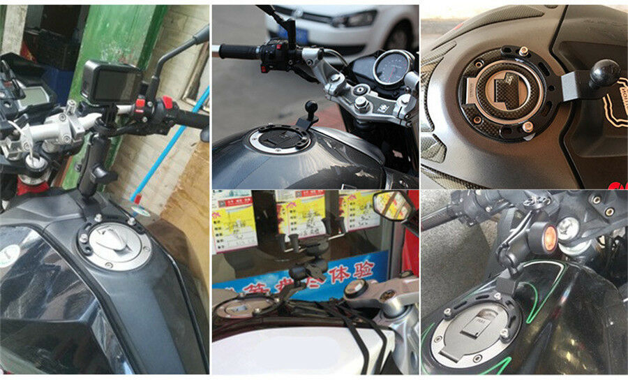 Quality Aluminum Alloy Stainless Steel Adjustable Motorcycle Tank Phone Holder