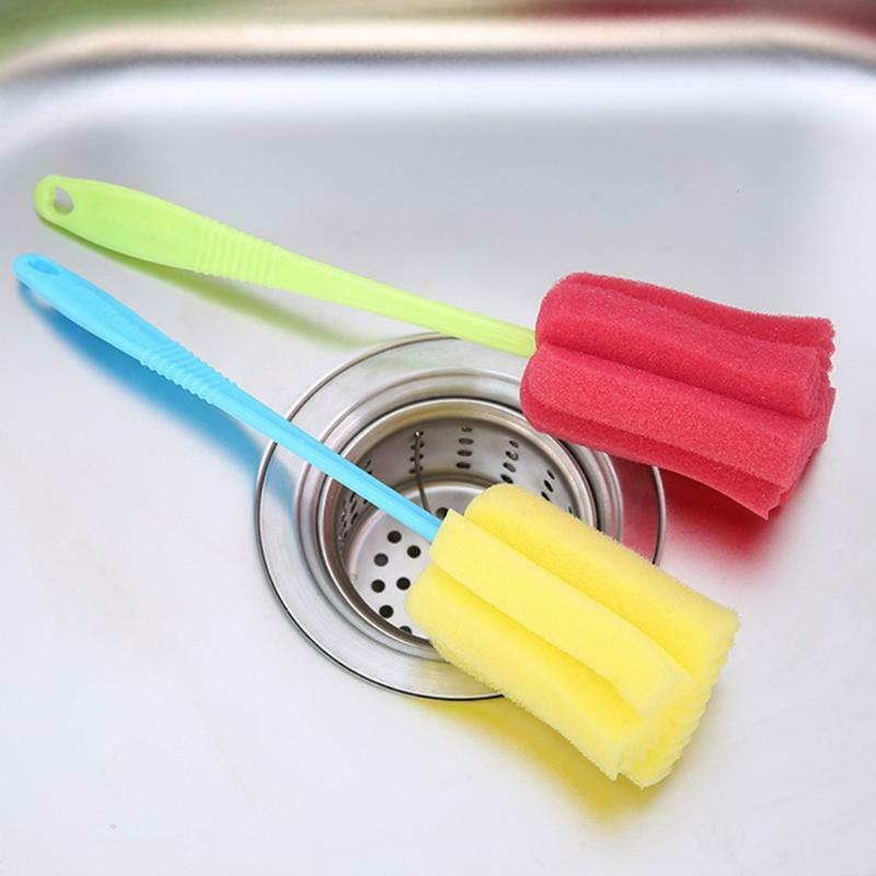 Wineglass Sponge Cup  Brush Feeding Bottle Cleaner Kitchen Cleaning Tool