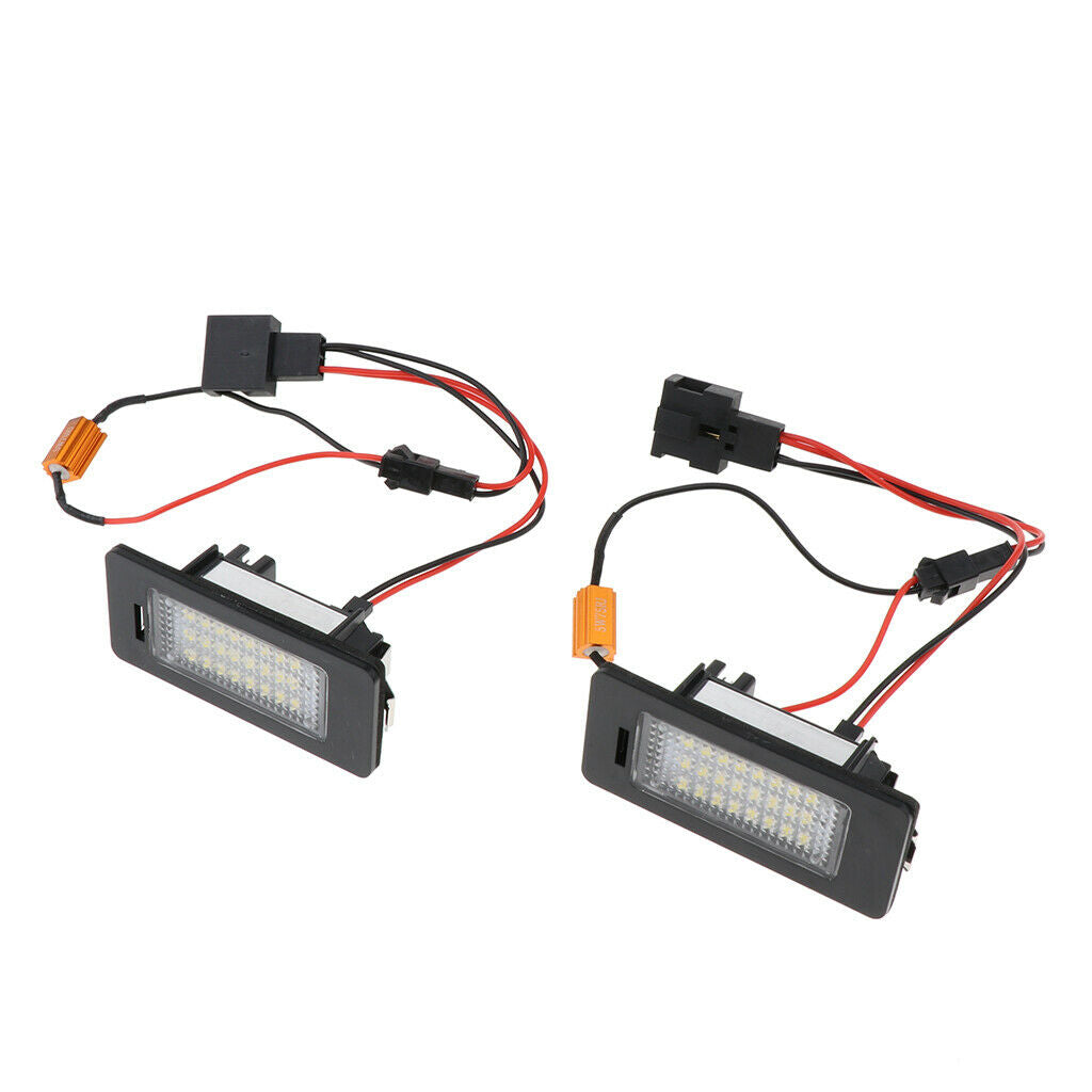 Car Number License Plate Light LED light for Audi A1 A3 A4 A5 A6 A7 Q3 Q5