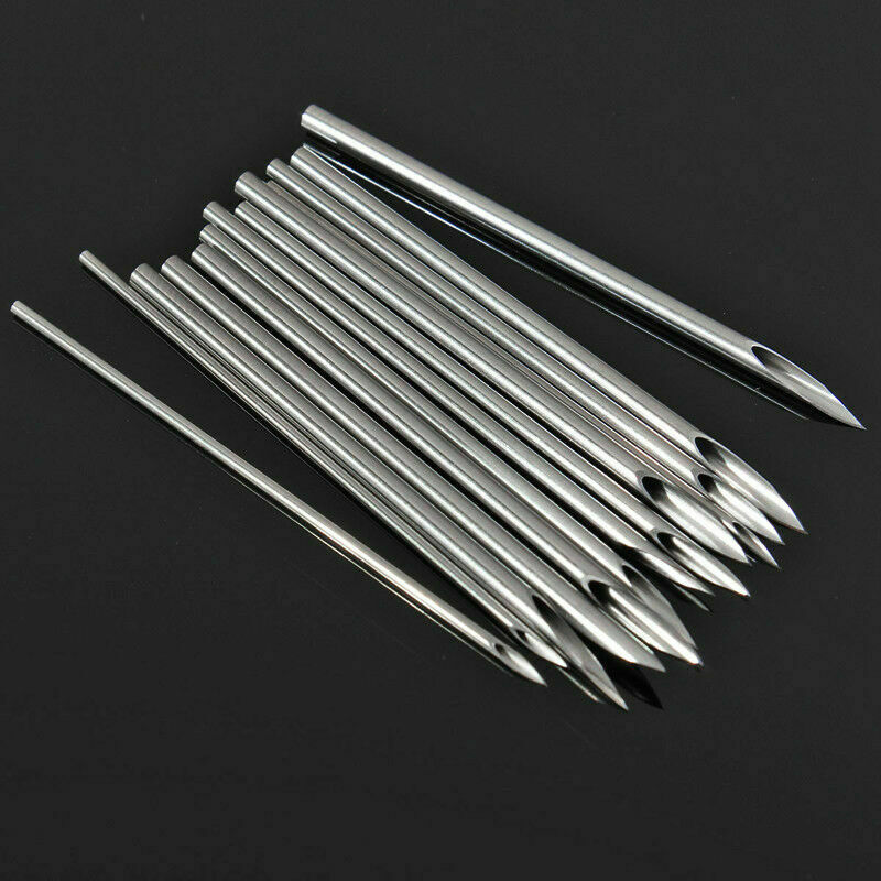 13G Disposable Sterile Medical Body Jewelry Piercing Needle Ear Navel100PCS