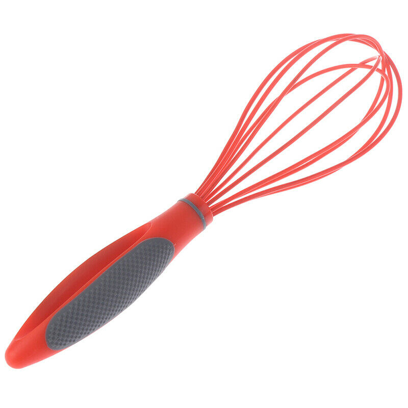 Handle Whisk Silicone Kitchen Mixer Balloon Wire Egg Beater Tools raY&.l8