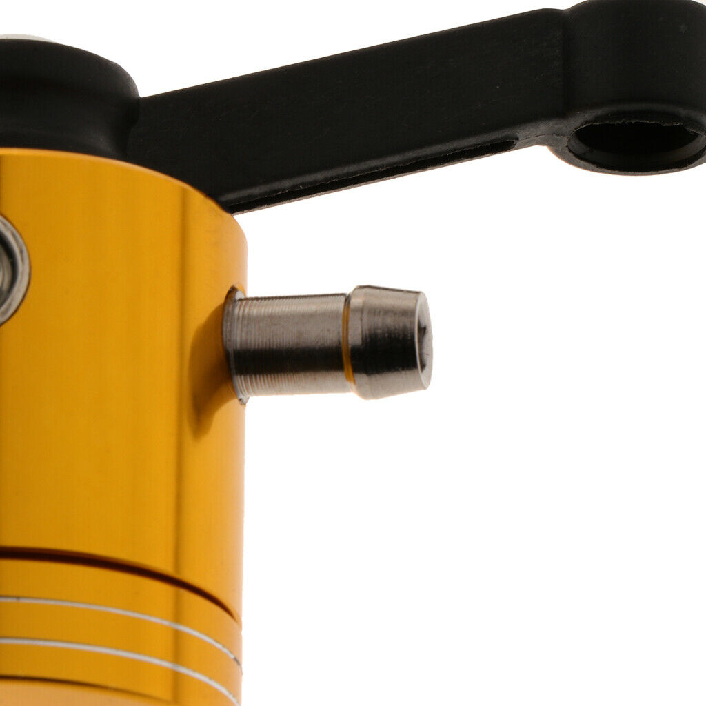 Golden Motorcycle Brake Oil Cup Fluid Tank Reservoir for Yamaha MT07 MT09