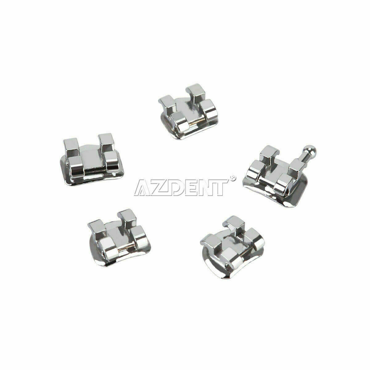 50Sets Orthodontics Brackets Mini Edgewise Slot.022 Hooks 3 Dental AZDENT
