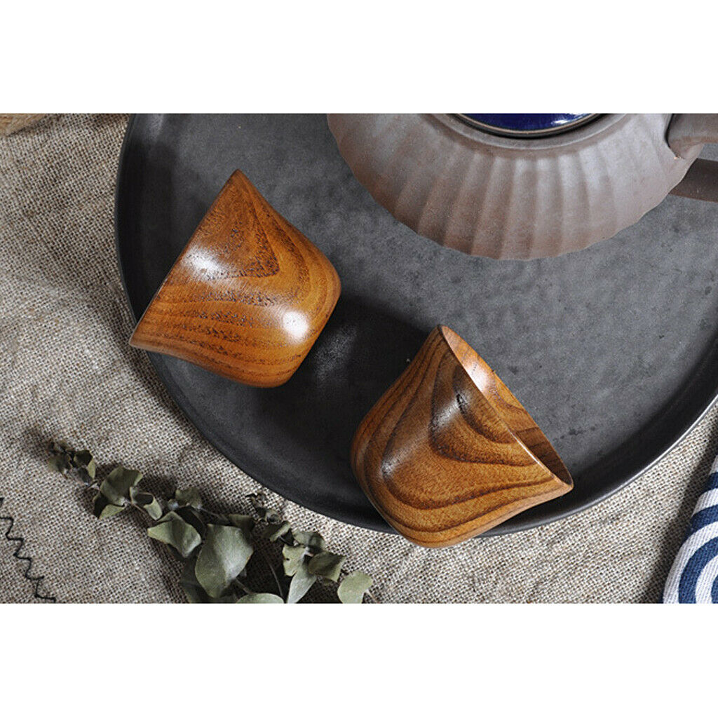 5 Wood Coffee Cup Wood Coffee Cup Cup Office Milk Tea Cup Coffee Mugs