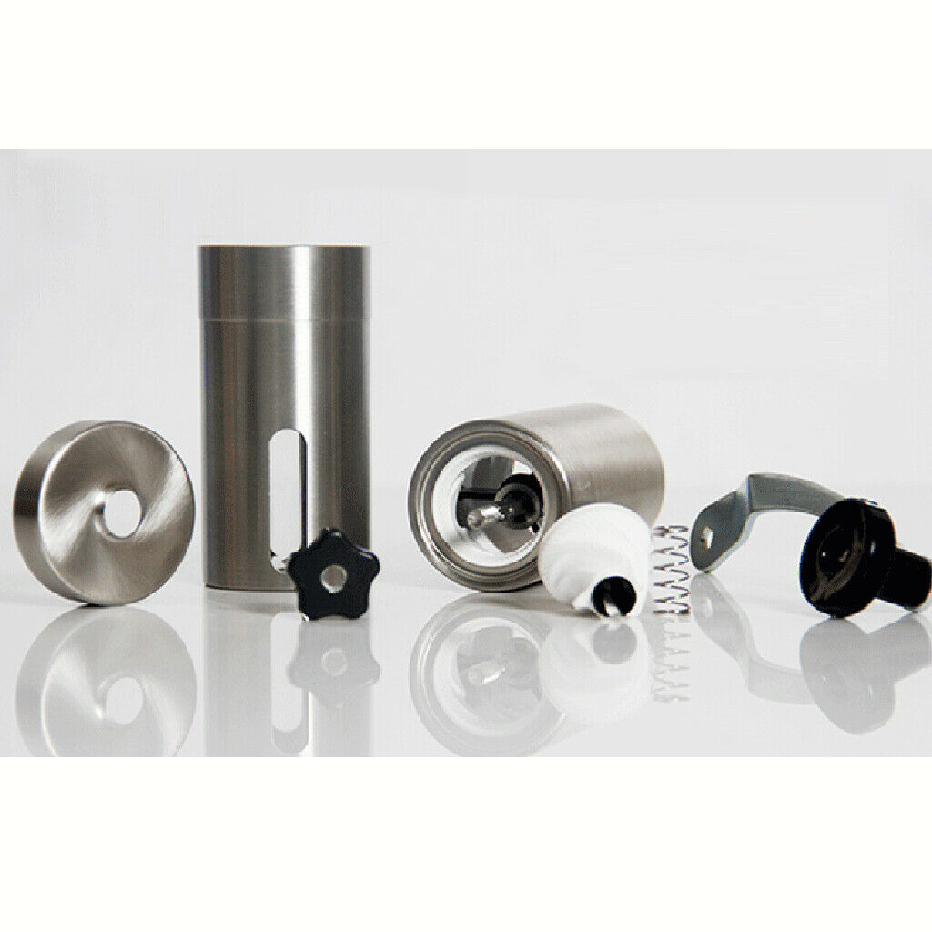 Manual Coffee Grinder Coffee Mill - Very Convenient to Carry, with Adjustable
