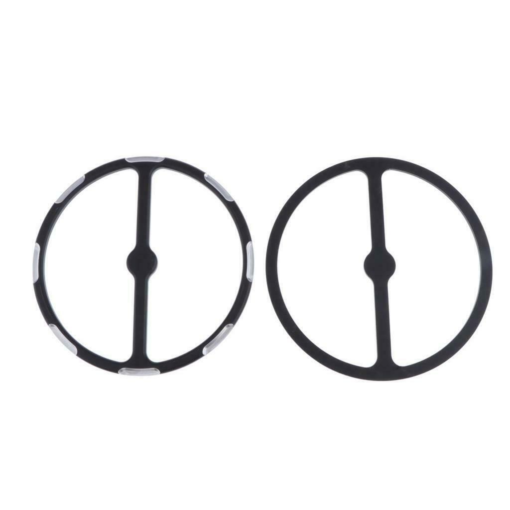 For  Street Electra Road Glide Motorcycle Black Ring Cover 1 Pair