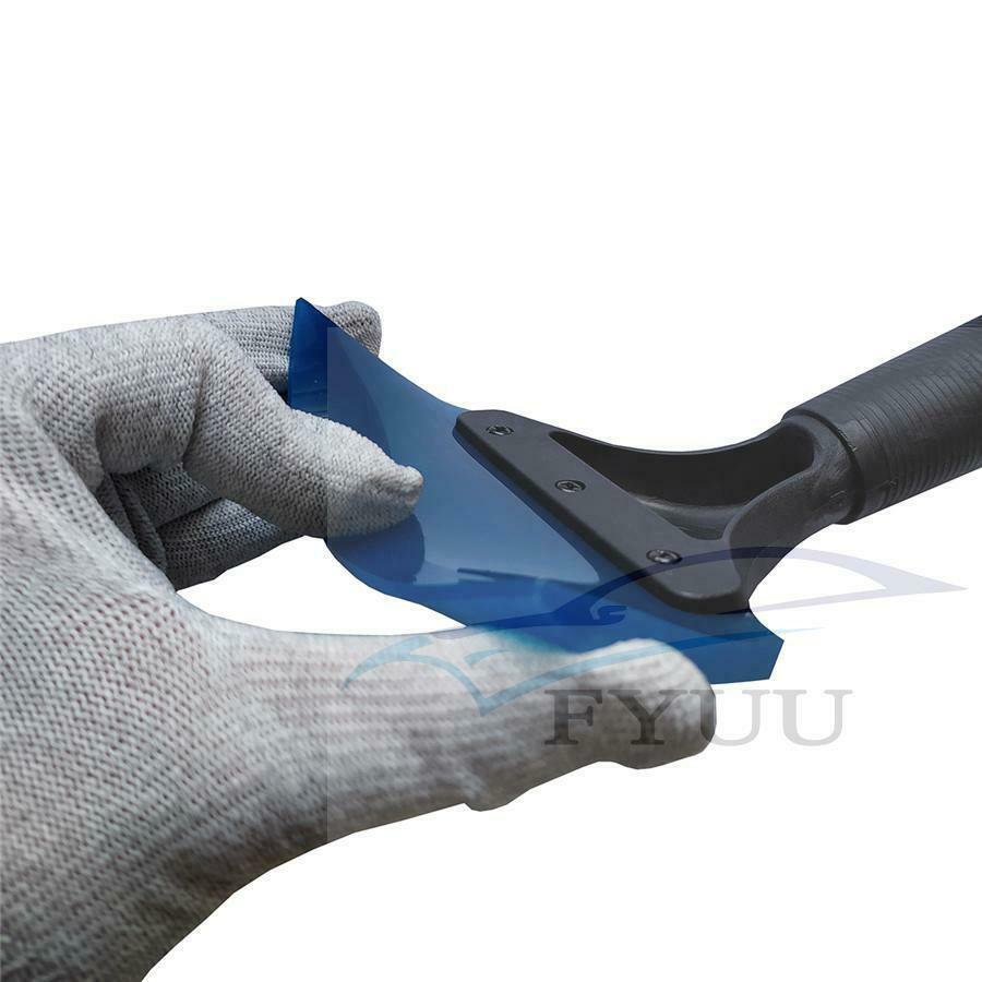 2PCS Car Cleaning Tool Window Tint Vinyl Clean Water Wiper Snow Ice Scraper