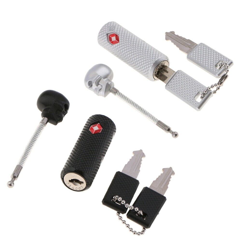 Pack of 2 TSA luggage locks Case lock with 4 keys to protect