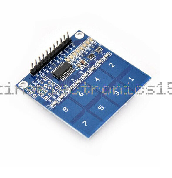 For Arduino TTP226 8 Channel Digital Capacitive Switch Touch Sensor Module
