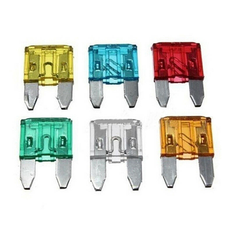 60x Mini Blade Fuses Auto Car Truck Assortment Fuse Kit 5A 10A 15A 20A 25.l8