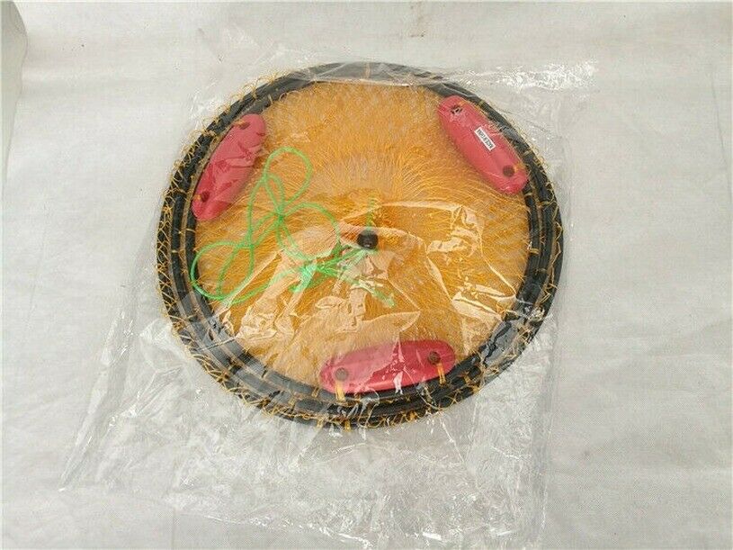 Fishing Bait Trap Cast Dip Net Foldable Cage Crab Fish Minnow Crawdad Shrimp Net