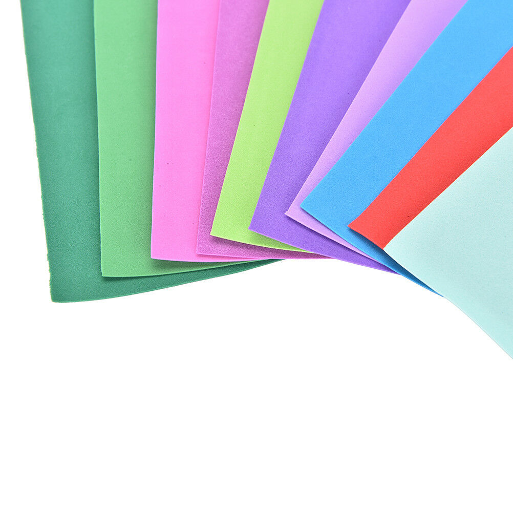 10 Sheets Sponge EVA Foam Thick A4 Paper Kids Handmade Hand Craft Supplie.l8