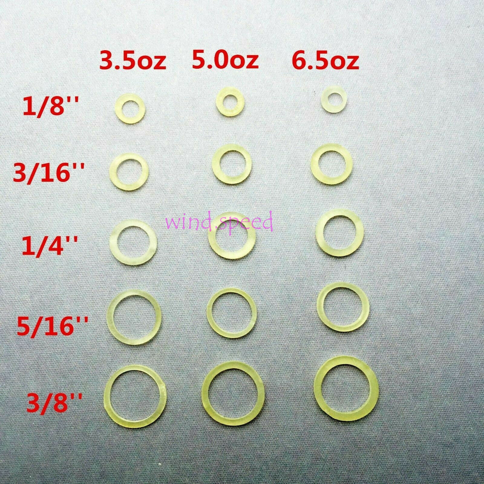 1500Pc Dental Orthodontic Latex Rubber Bands Ortho Elastics Band Braces 15 Sizes