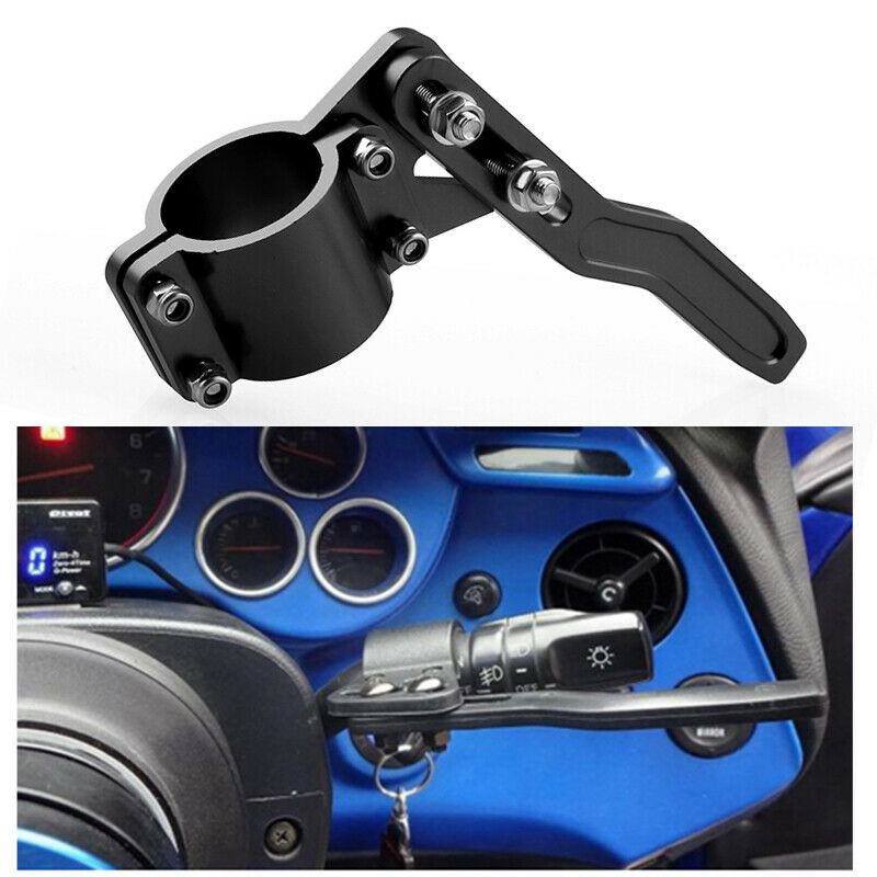 Steering Wheel Turn Signal Lever Position Up Turn Rod Extension Extender Black
